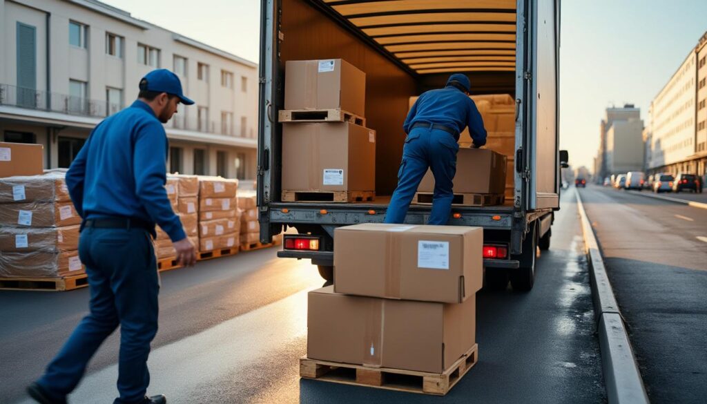 Comment optimiser le flux de marchandises lors du chargement pour la livraison ?