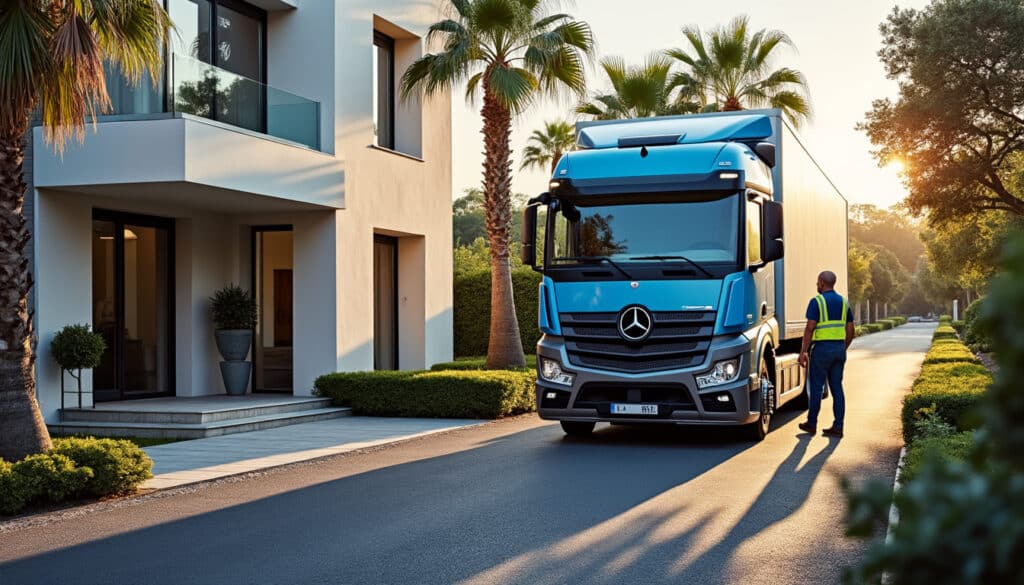 Camion benne à Montpellier : location pratique pour vos travaux