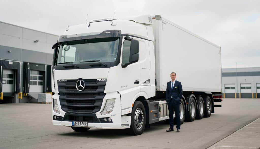 Camion porteur de 32 tonnes : dimensions, PTAC et usages