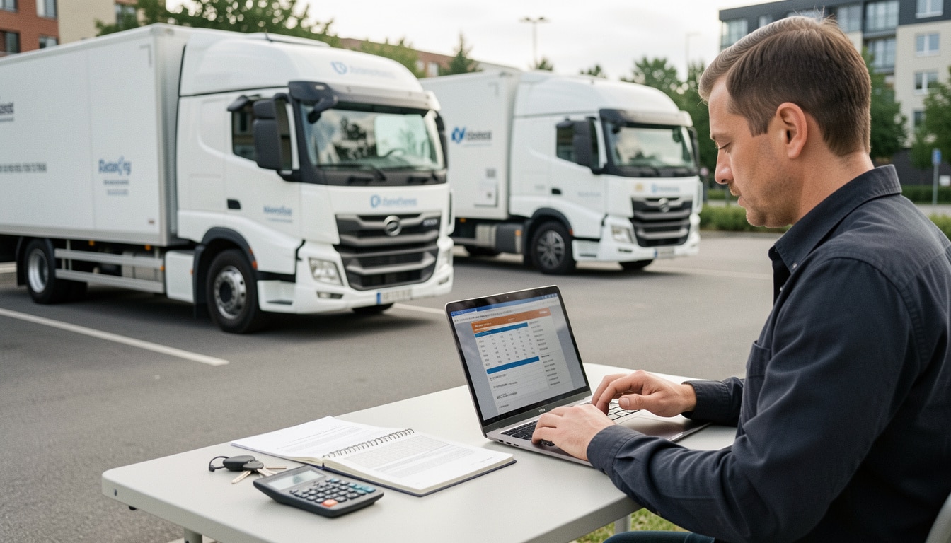 Comparer les locations de camion sans frais cachés