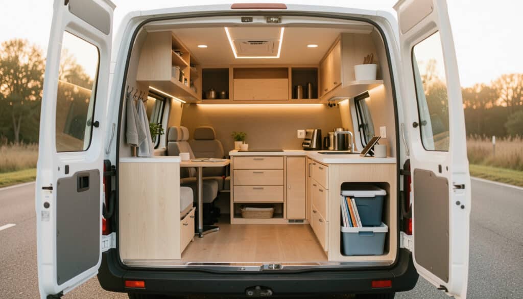 Aménager l’intérieur de son camion avec les bons équipements