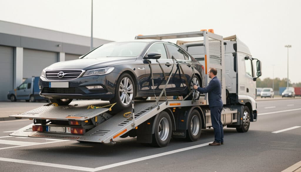 Transport de voiture par camion : prix, délais et choix