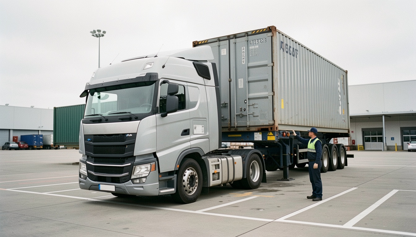 Camion porte-conteneur : fonctionnement, prix et choix