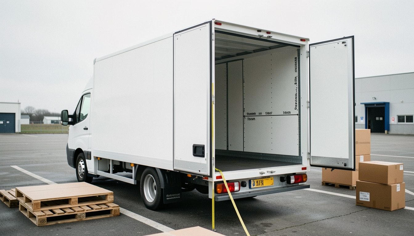 Dimensions d’un utilitaire de 6 m³ et capacité utile