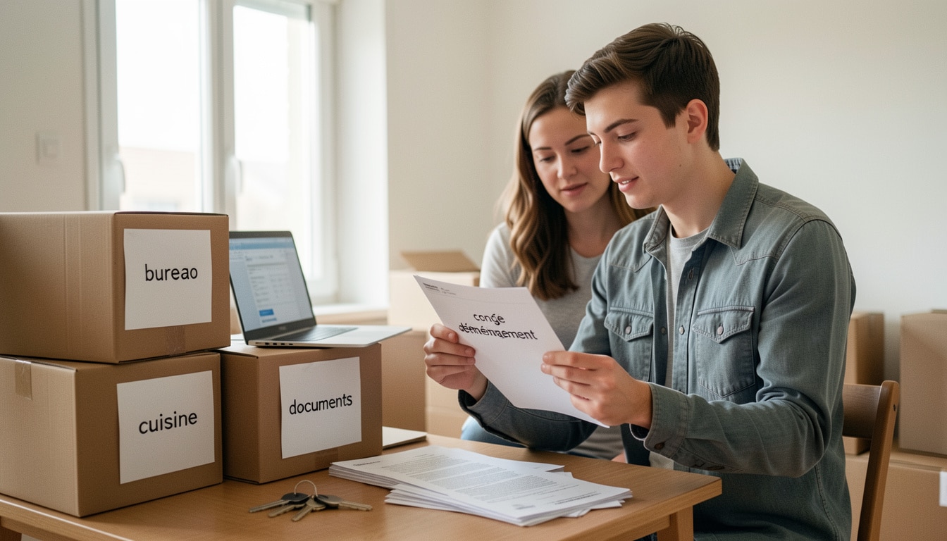 Congé déménagement : que dit le Code du travail ?